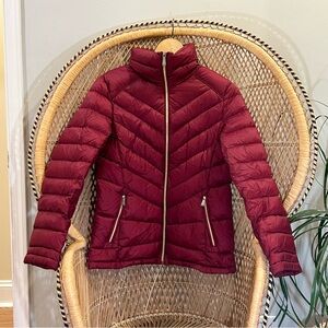 Michael Kors Coat, Size Med, Packable Puffer Jacket
